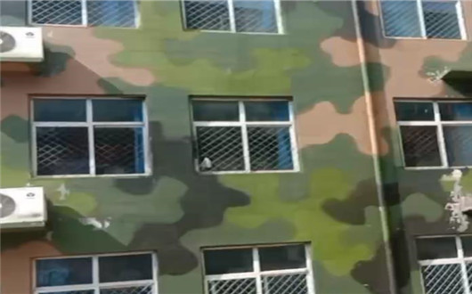 绵阳墙面军用迷彩施工方案